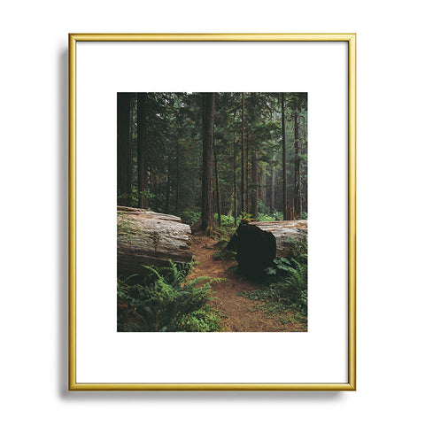 Hannah Kemp A Walk in the Woods Metal Framed Art Print