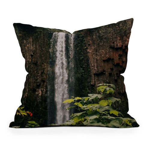 Hannah Kemp Abiqua Falls Throw Pillow