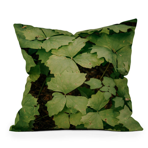Hannah Kemp Achlys Triphylla Throw Pillow