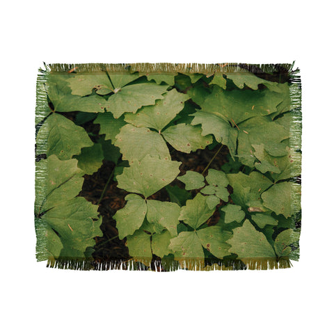 Hannah Kemp Achlys Triphylla Throw Blanket