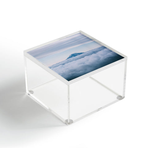 Hannah Kemp Adams above Clouds Acrylic Box
