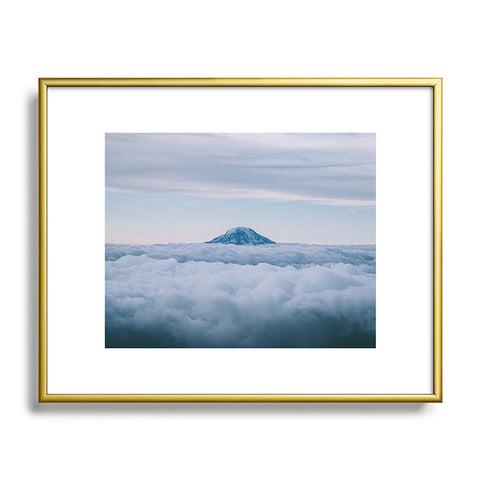 Hannah Kemp Adams above Clouds Metal Framed Art Print