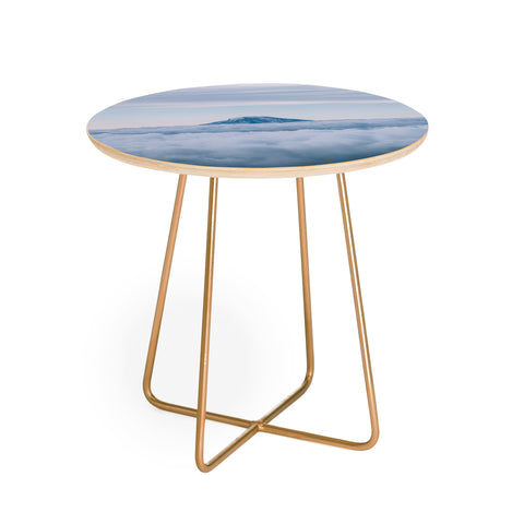 Hannah Kemp Adams above Clouds Round Side Table