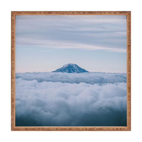 Hannah Kemp Adams above Clouds Square Tray