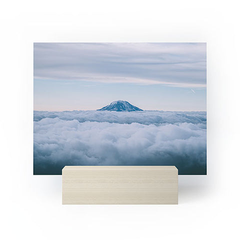 Hannah Kemp Adams above Clouds Mini Art Print