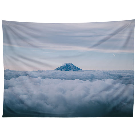 Hannah Kemp Adams above Clouds Tapestry
