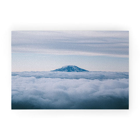 Hannah Kemp Adams above Clouds Welcome Mat