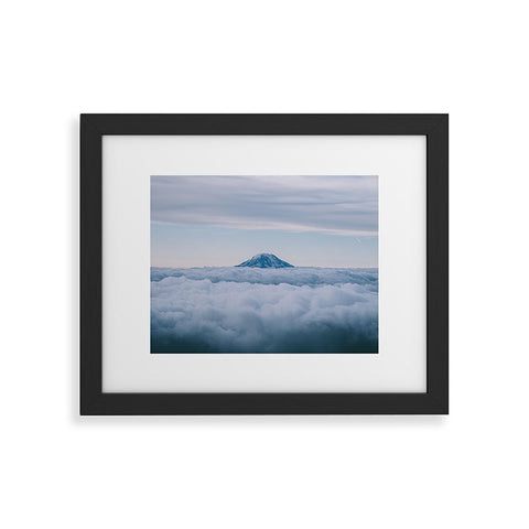 Hannah Kemp Adams above Clouds Framed Art Print