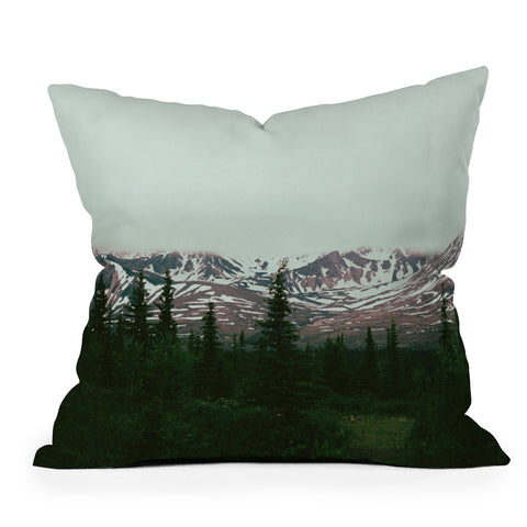Hannah Kemp Alaska Daydreams Outdoor Throw Pillow