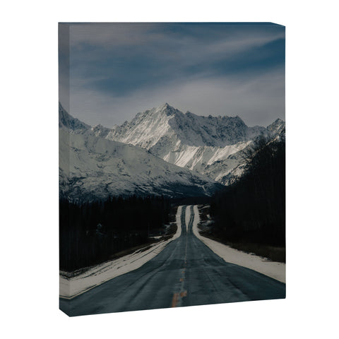 Hannah Kemp Alaska Drive Art Canvas