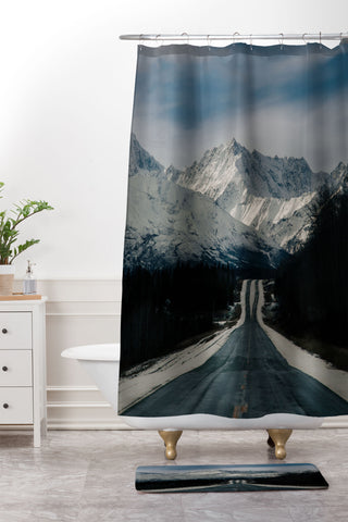 Hannah Kemp Alaska Drive Shower Curtain And Mat