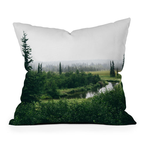 Hannah Kemp Alaska Interior Throw Pillow