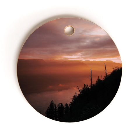 Hannah Kemp An Early Morning Cutting Board Round