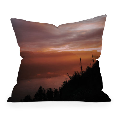 Hannah Kemp An Early Morning Throw Pillow