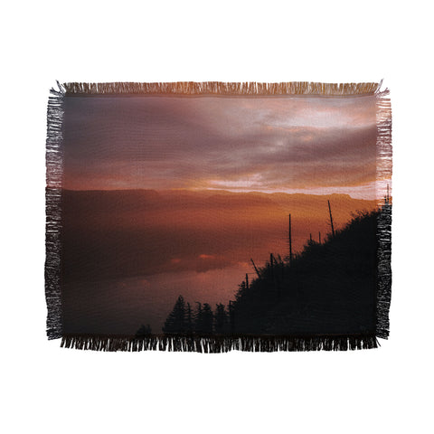 Hannah Kemp An Early Morning Throw Blanket