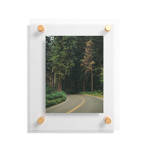 Hannah Kemp Around the Corner Floating Acrylic Print