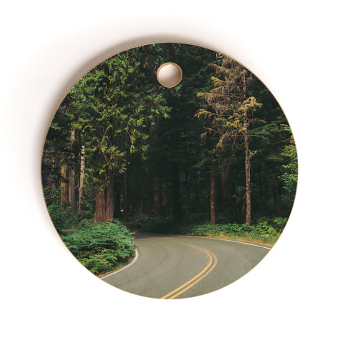 Hannah Kemp Around the Corner Cutting Board Round