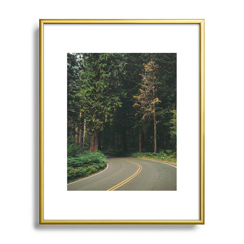 Hannah Kemp Around the Corner Metal Framed Art Print