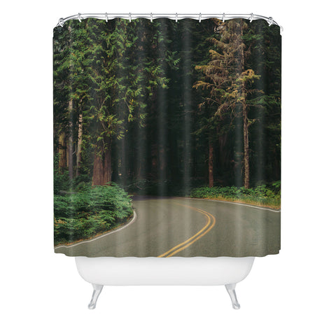 Hannah Kemp Around the Corner Shower Curtain