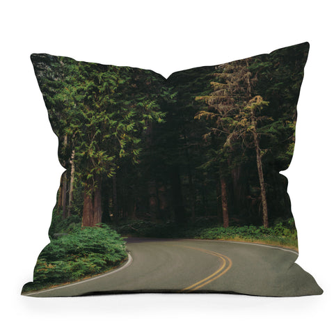 Hannah Kemp Around the Corner Outdoor Throw Pillow
