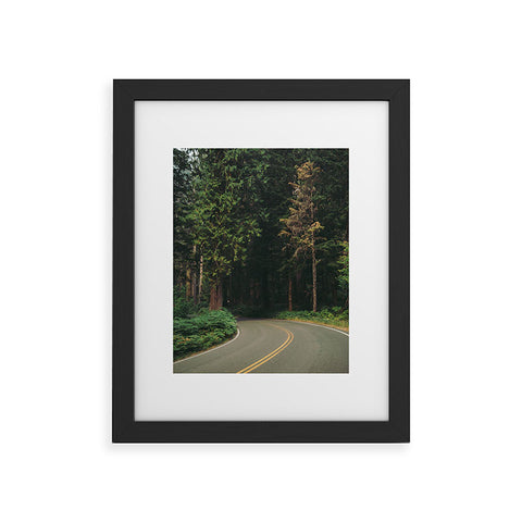 Hannah Kemp Around the Corner Framed Art Print