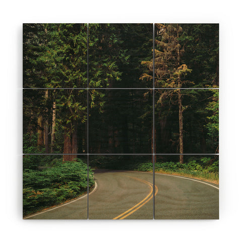 Hannah Kemp Around the Corner Wood Wall Mural