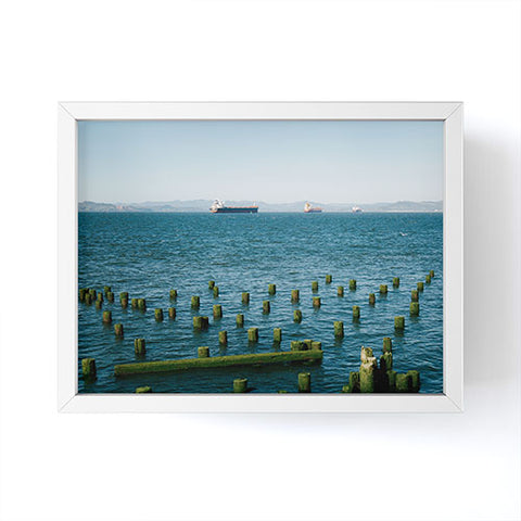 Hannah Kemp Astoria Ships Framed Mini Art Print