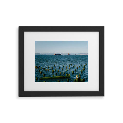 Hannah Kemp Astoria Ships Framed Art Print