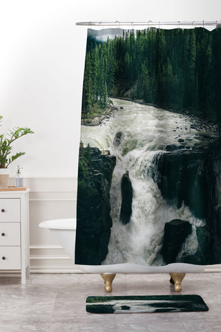 Hannah Kemp Athabasca Shower Curtain And Mat