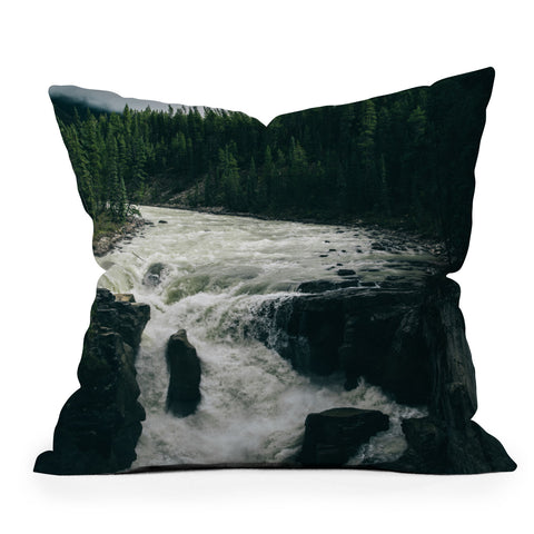 Hannah Kemp Athabasca Outdoor Throw Pillow