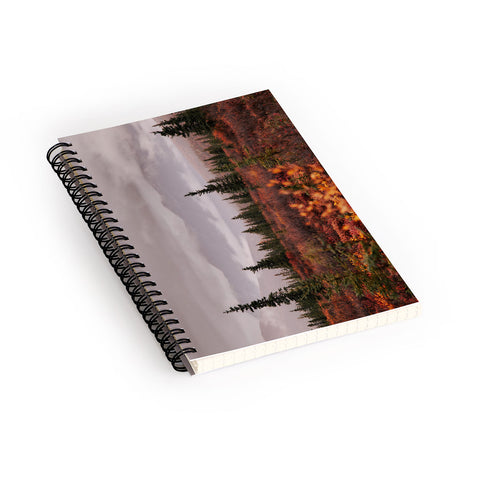 Hannah Kemp Autumn Up North Spiral Notebook