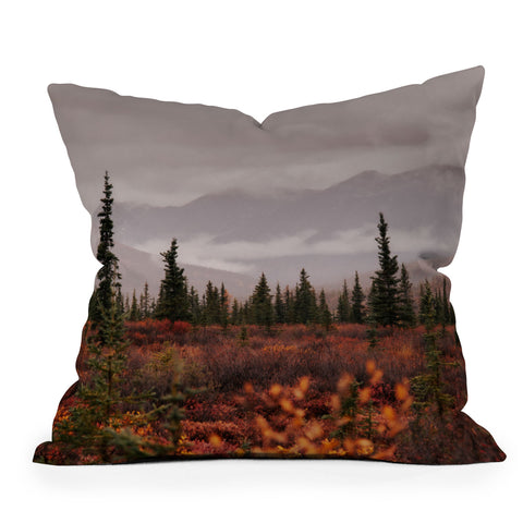 Hannah Kemp Autumn Up North Outdoor Throw Pillow