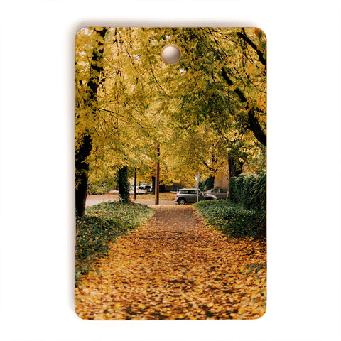 Hannah Kemp Autumn Walks Cutting Board Rectangle