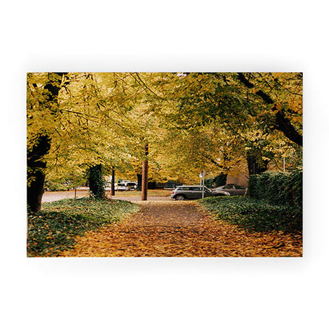 Hannah Kemp Autumn Walks Welcome Mat