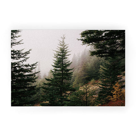 Hannah Kemp Autumn Wilderness Welcome Mat