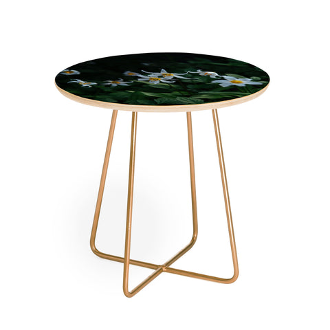 Hannah Kemp Avalanche Lilies Round Side Table