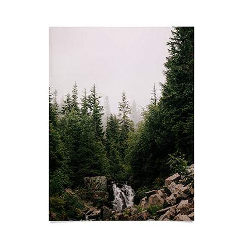 Hannah Kemp Baby Waterfall Poster