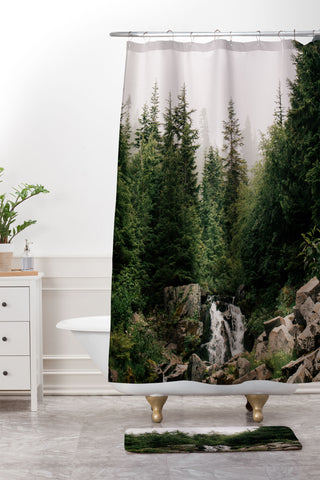 Hannah Kemp Baby Waterfall Shower Curtain And Mat