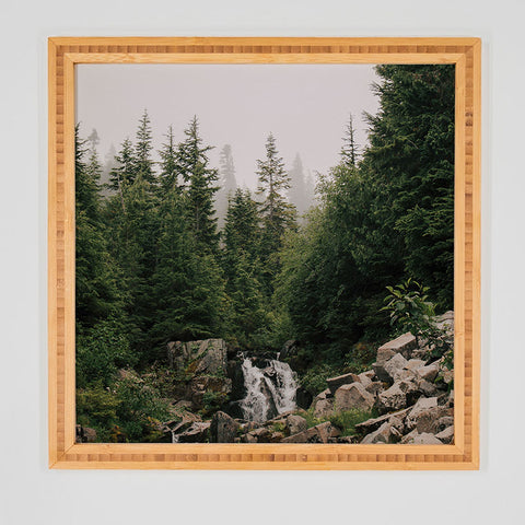 Hannah Kemp Baby Waterfall Framed Wall Art