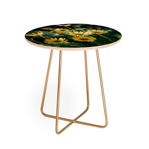 Hannah Kemp Balsamorhiza Sagittata Round Side Table