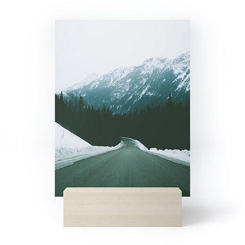 Hannah Kemp BC Mountain Drive Mini Art Print