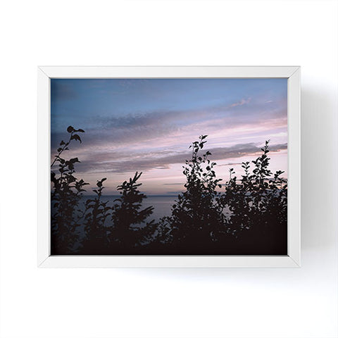 Hannah Kemp Blissful Framed Mini Art Print