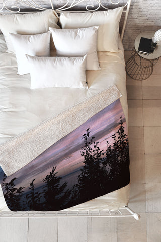 Hannah Kemp Blissful Fleece Throw Blanket