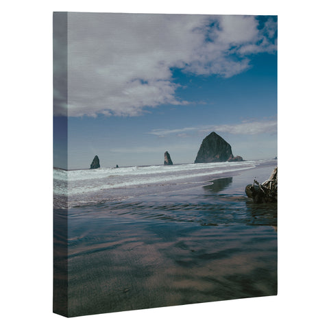 Hannah Kemp Blue Cannon Beach Art Canvas