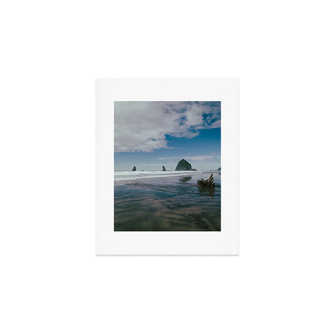 Hannah Kemp Blue Cannon Beach Art Print