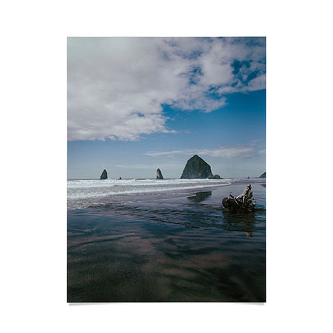 Hannah Kemp Blue Cannon Beach Poster
