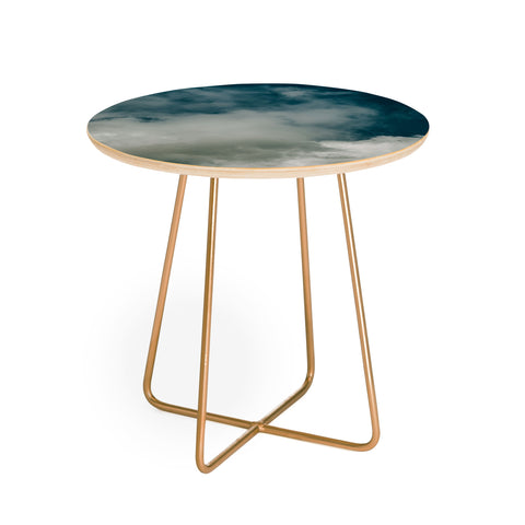 Hannah Kemp Blue Embrace Round Side Table