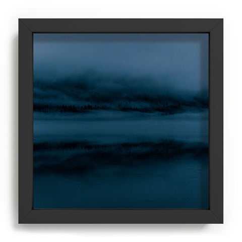 Hannah Kemp Blue Hour Lake Reflection Recessed Framing Square
