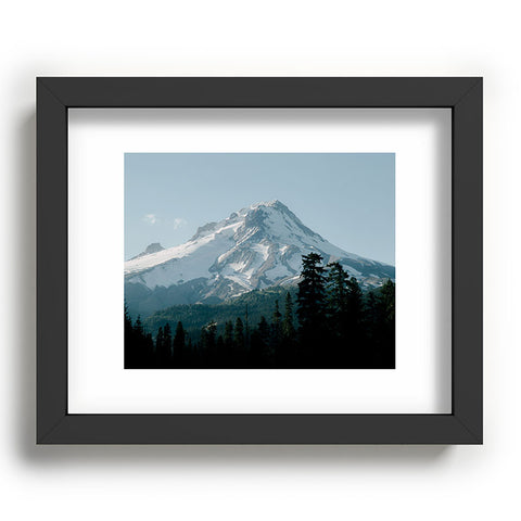 Hannah Kemp Blue Mount Hood Recessed Framing Rectangle