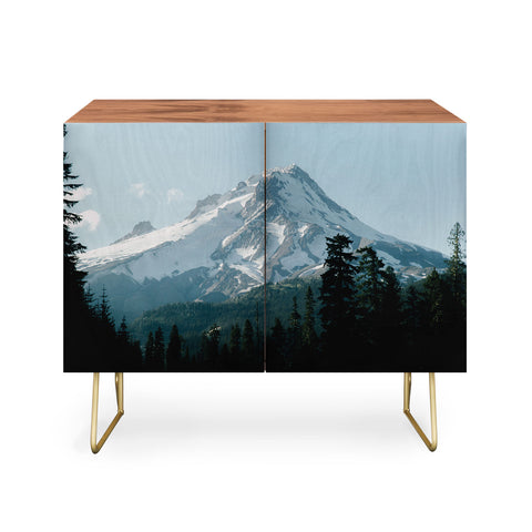Hannah Kemp Blue Mount Hood Credenza
